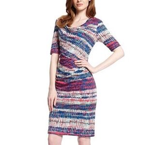 Boss Hugo Boss Abstract Print Dress